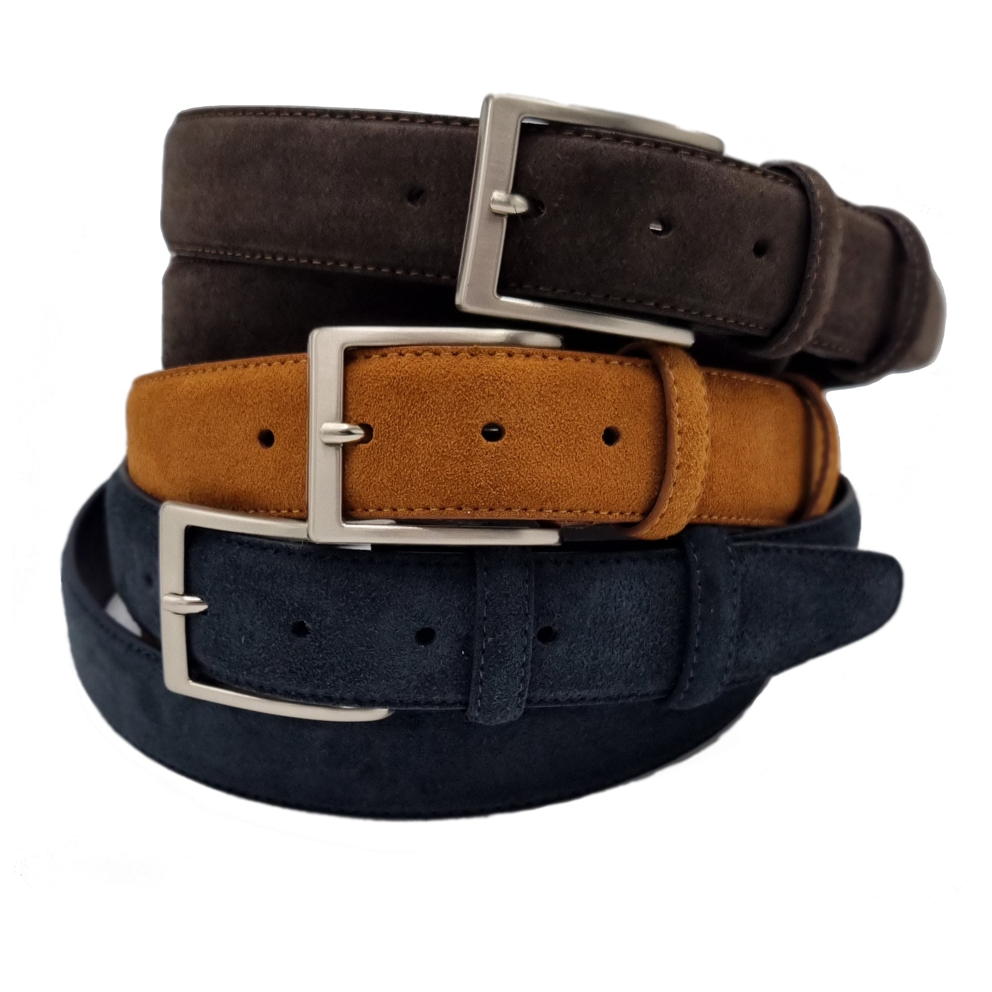 BELT SUEDE BRUIN - Suede riemen 1 - BELT - SU B